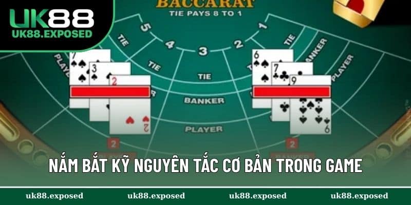 Nắm bắt kỹ nguyên tắc cơ bản trong game