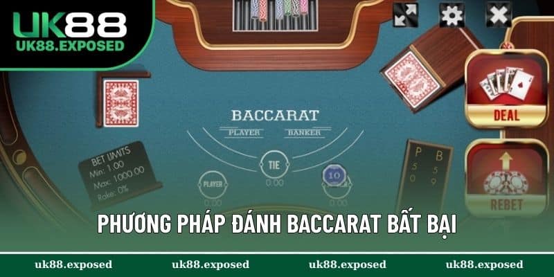 Phương pháp đánh Baccarat bất bại từ chuyên gia