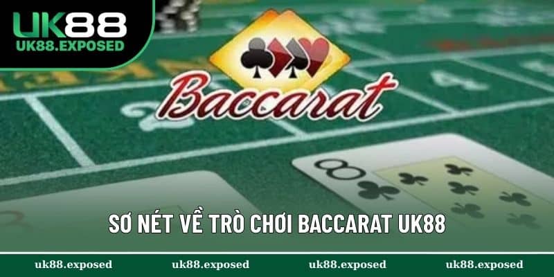 Sơ nét về trò chơi Baccarat UK88