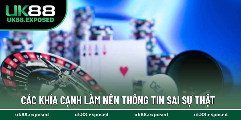 Các khía cạnh làm nên thông tin sai sự thật