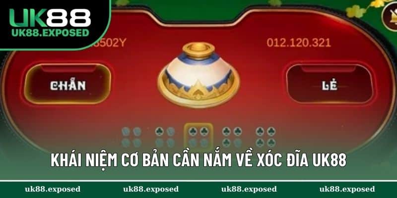 Khái niệm cơ bản cần nắm về Xóc Đĩa UK88